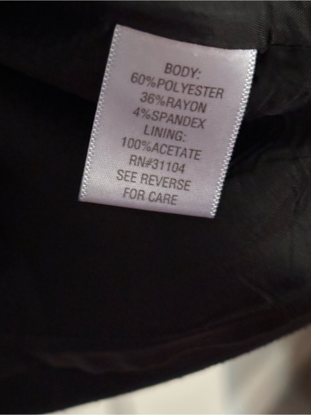 Madison Black Ruffle-Front Blazer - Picture 5 of 8